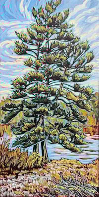 Mother Pine Original Painting