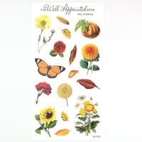 Image 2 of Fall Florals Sticker Sheet (24-005)