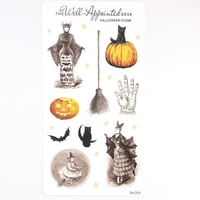 Image 2 of Halloween Icons Sticker Sheet (24-004)