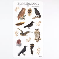 Image 2 of Autumnal Avians Sticker Sheet (24-001)
