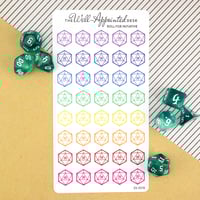 Image 1 of Roll For Initiative Sticker Sheet