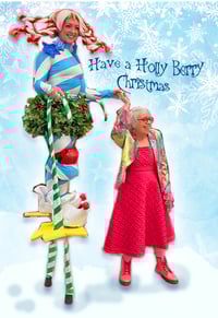 Image 5 of Holly Berry Limited Edition. Double Matted+Button