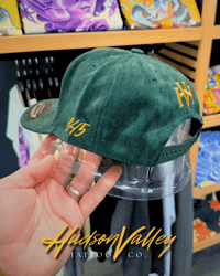 Image 2 of Forest Green Suede Hat