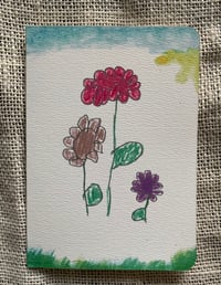 Image 5 of Eden’s flowers and rainbows- 4 cards