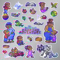 Image 4 of The Berenstain Bears' Camping Adventure Sticker/Magnet Sets (25 Pieces)