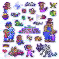 Image 3 of The Berenstain Bears' Camping Adventure Sticker/Magnet Sets (25 Pieces)