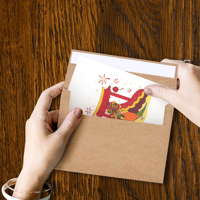 Image 5 of "Ruby Does New Years All Year" (4x6 blank greeting card)