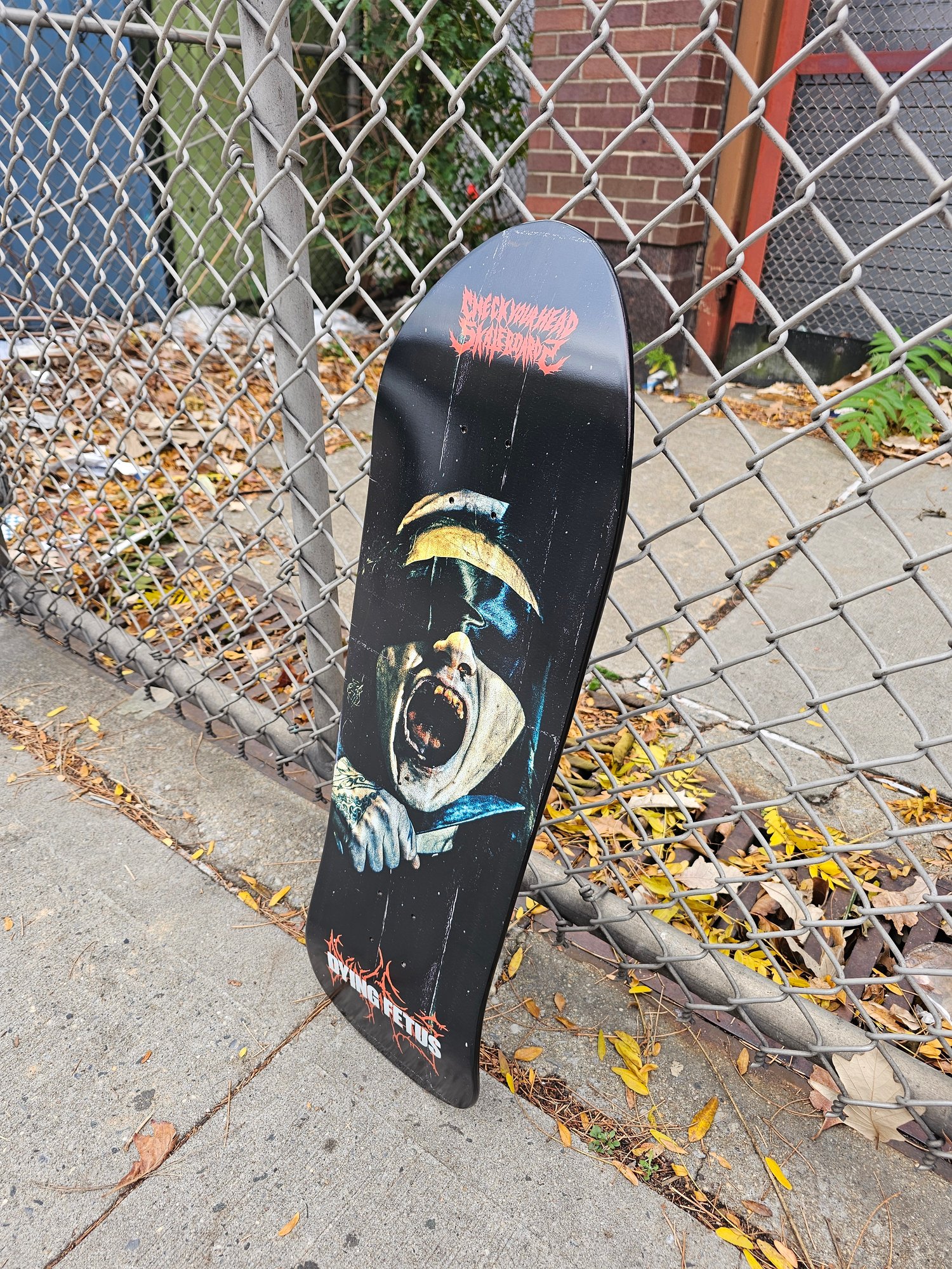 Image of DYING FETUS LIMITED EDITION SKATEBOARD