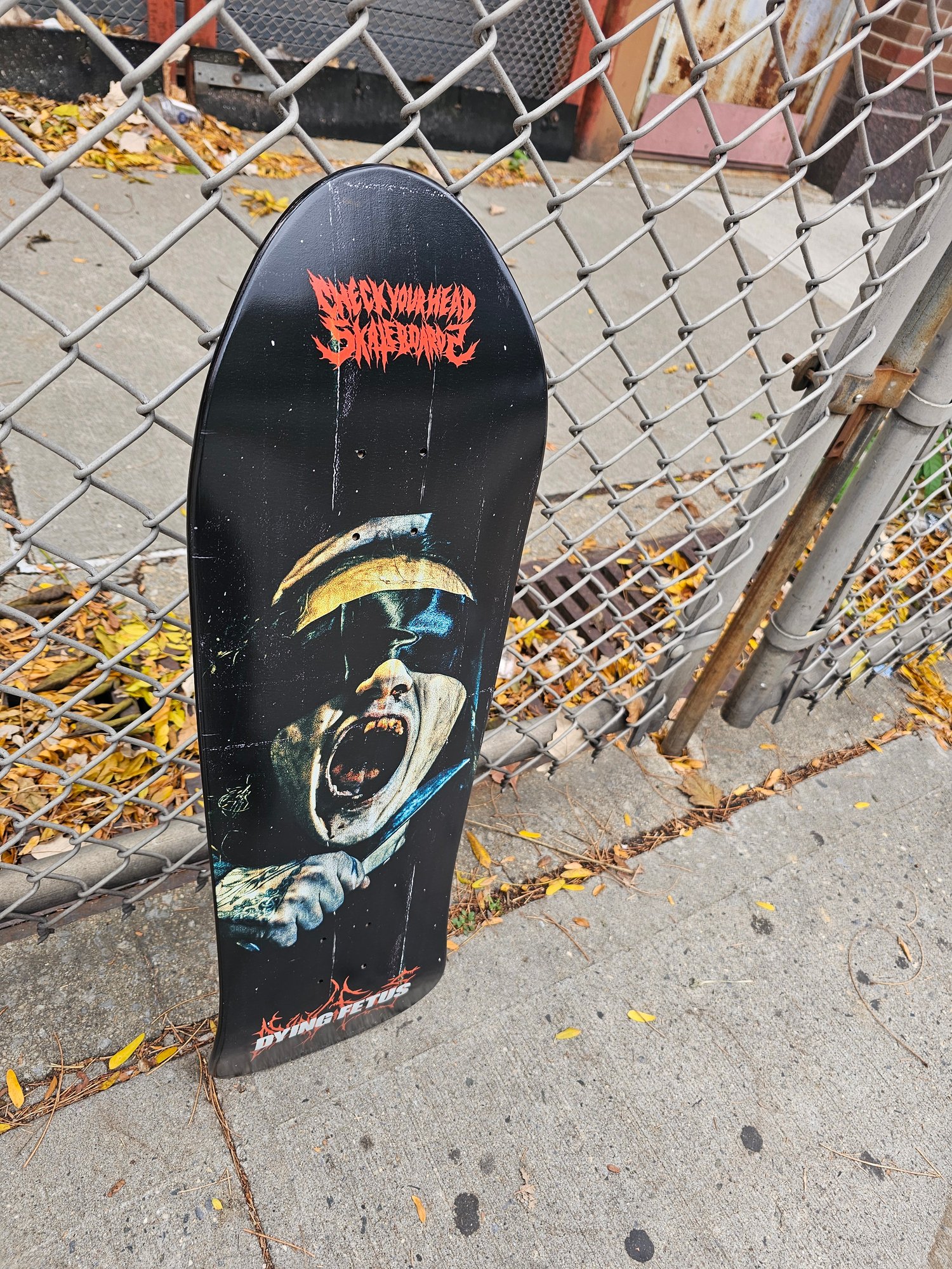 Image of DYING FETUS LIMITED EDITION SKATEBOARD