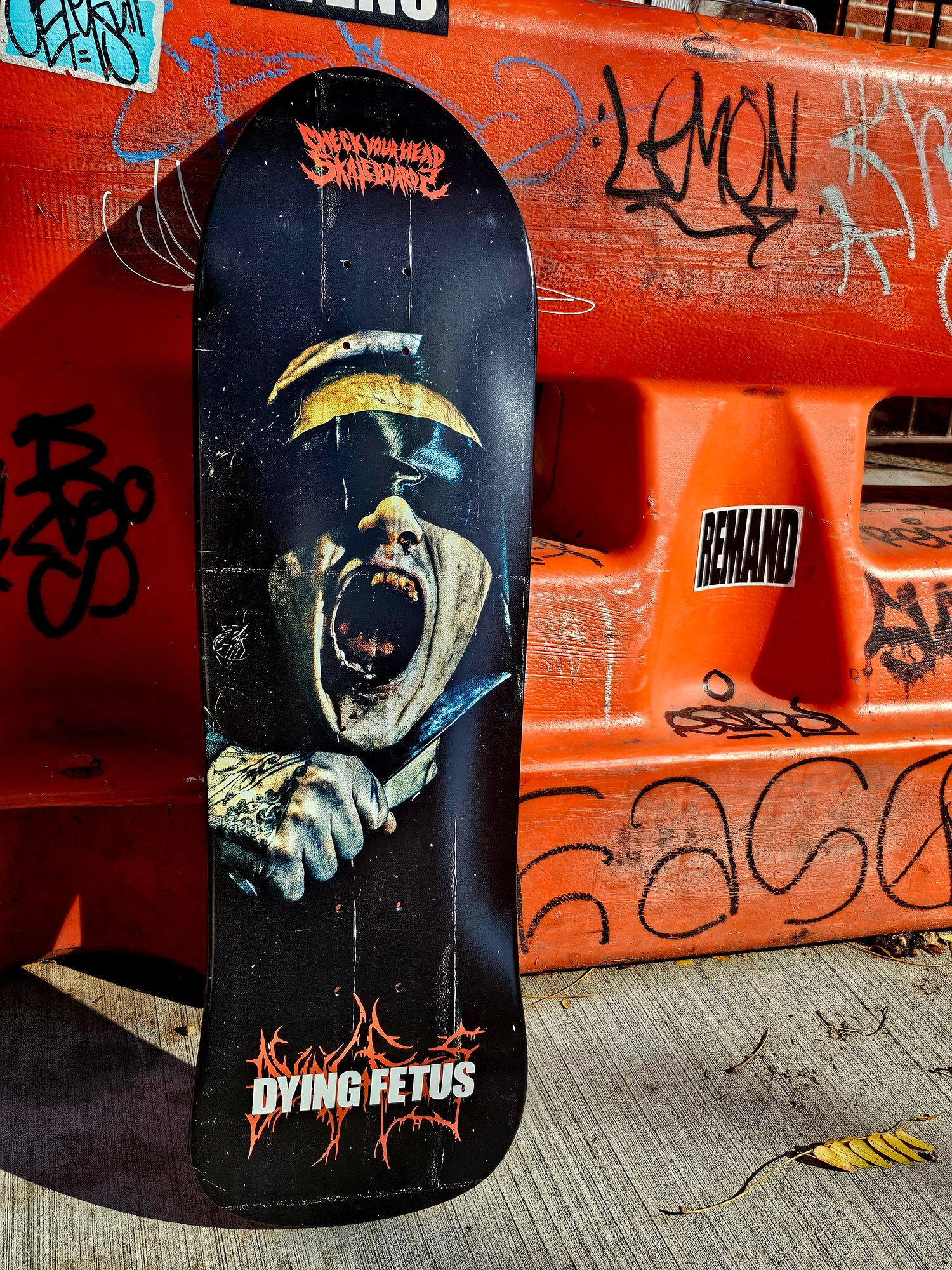 Image of DYING FETUS LIMITED EDITION SKATEBOARD