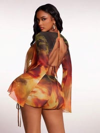 Image 3 of SKYNLYDRESS - Ensemble 3 pièces décontracté à imprimé animal sexy pour femmes