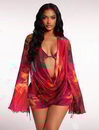 Image 6 of SKYNLYDRESS - Ensemble 3 pièces décontracté à imprimé animal sexy pour femmes