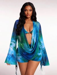 Image 9 of SKYNLYDRESS - Ensemble 3 pièces décontracté à imprimé animal sexy pour femmes