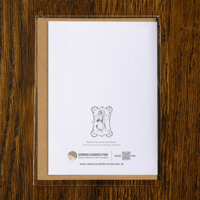 Image 2 of "Ruby Is Your Good Luck Charm" (4x6 blank greeting card)