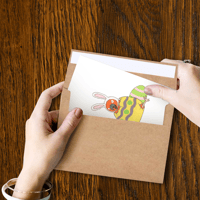 Image 5 of "Ruby Wants Candy" (4x6 blank greeting card)