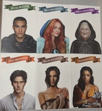 Image 2 of Unmarked Witch Overlay Set - 9pcs - Shipped from Gilded Pestle (Shop)