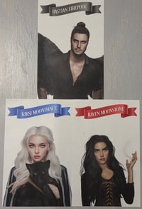 Image 3 of Unmarked Witch Overlay Set - 9pcs - Shipped from Gilded Pestle (Shop)