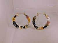 Image 1 of Chris Brown medium hoops