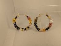 Image 2 of Chris Brown medium hoops