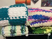 Image 1 of Baby Chunky Blanket