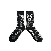 Koko and Ghost Socks