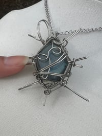 Image 2 of Energy Flash: Labradorite Crystal Pendant