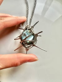 Image 3 of Energy Flash: Labradorite Crystal Pendant