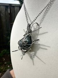 Image 4 of Energy Flash: Labradorite Crystal Pendant