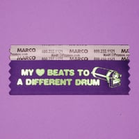 Image 1 of Risograph Drum Badge Ribbon