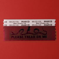 Image 1 of Please Tread On Me Badge Ribbon