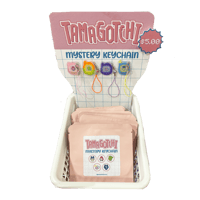 Tamagotchi mystery keychain
