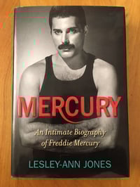 Image 1 of Lesley-Ann Jones "Mercury: An Intimate Biography of Freddie Mercury " Hardcover #FIRST EDITION#