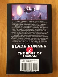Image 2 of K.W. Jeter "Blade Runner 2: The Edge of Human" Trade Paperback