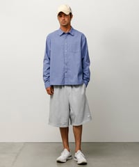 Image 3 of STUSSY_HEAVY JERSEY SHORT :::GREY HEATHER:::