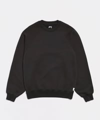 Image 1 of STUSSY_RELAXED RAGLAN CREW :::WASHED BLACK:::