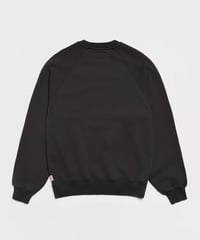 Image 2 of STUSSY_RELAXED RAGLAN CREW :::WASHED BLACK:::