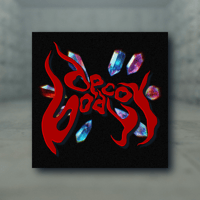 Sticker — Chaos Emerald Design (4×4)