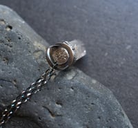 Image 2 of Rutilated Quartz Crystal Point Necklace