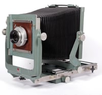 Image 3 of Share Calumet C1 8X10 camera w/ Caltar 305mm F6.3 lens + Fresnel + holder #5296