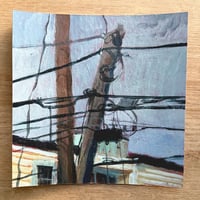 Image 1 of FEBRUARY - 8"x8" painting