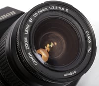 Image 9 of Canon EOS 650 35mm SLR Film Camera with 28-80mm II zoom lens TESTED #1485