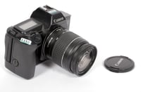 Image 2 of Canon EOS 650 35mm SLR Film Camera with 28-80mm II zoom lens TESTED #1485