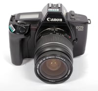 Image 1 of Canon EOS 650 35mm SLR Film Camera with 28-80mm II zoom lens TESTED #1485