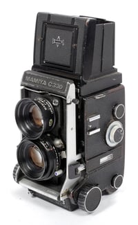 Image 3 of Share Mamiya C330 PRO F 6X6 TLR Medium format camera with 80mm BD + 180 lenses #1493