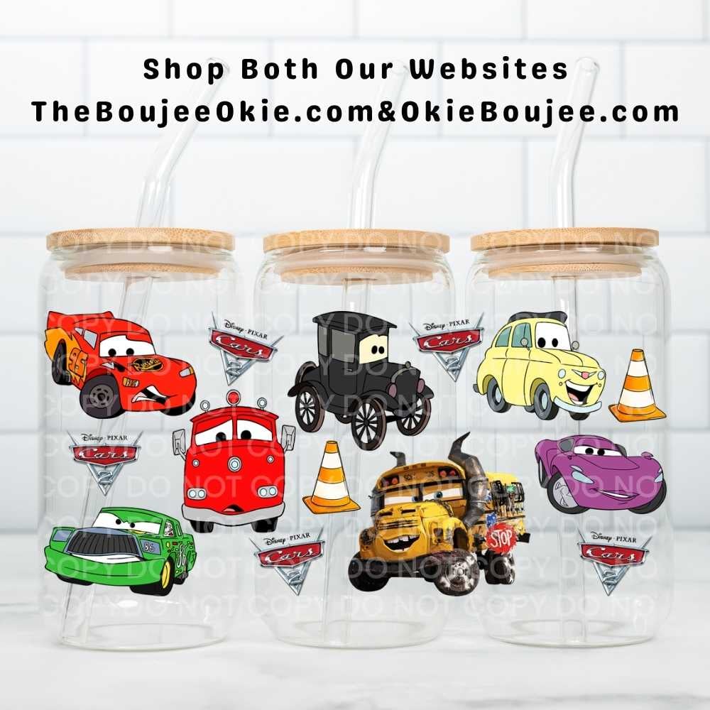 Image of Cars Uv Dtf Wrap W0844