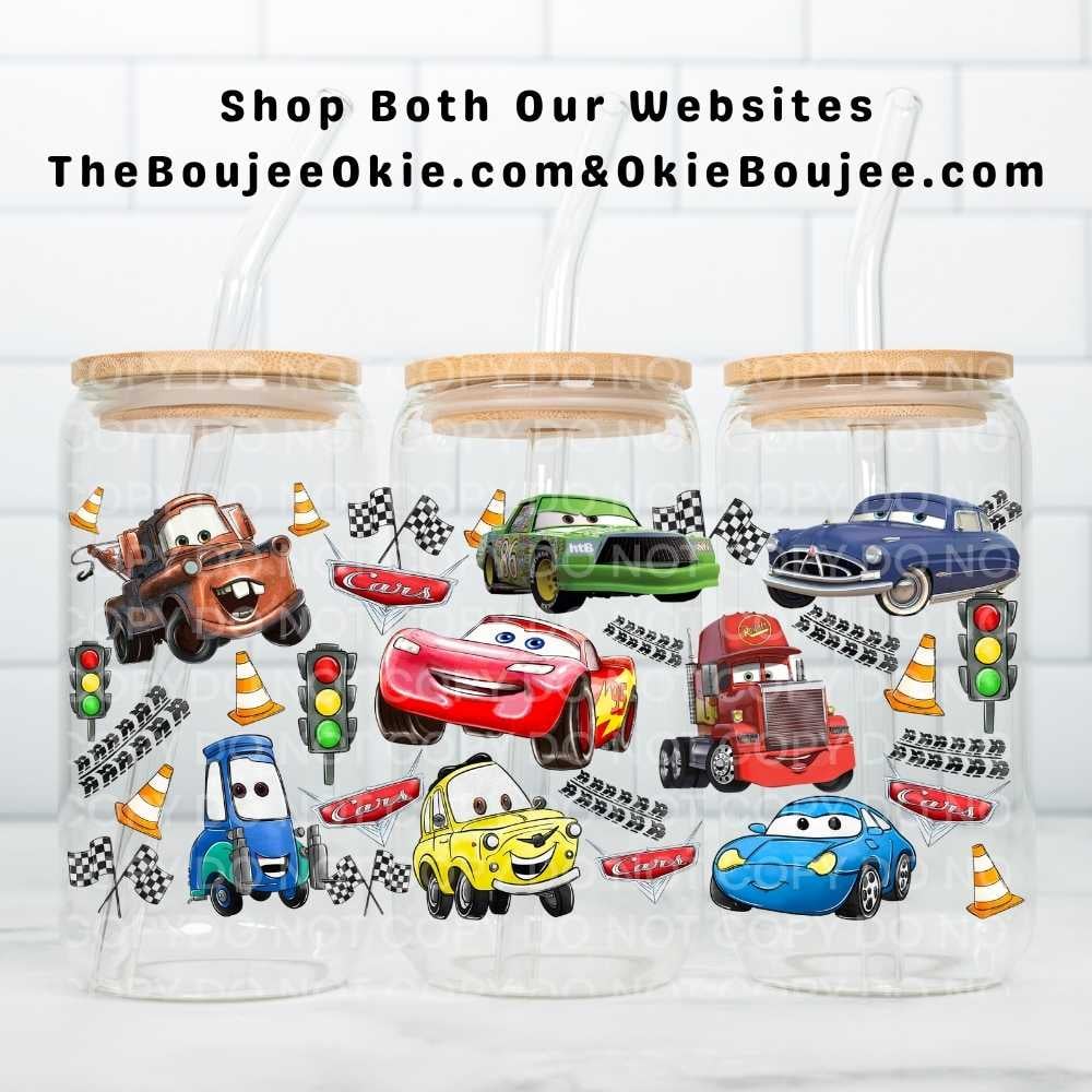 Image of Cars Uv Dtf Wrap W0867