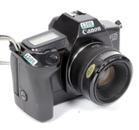 Image 1 of Share Canon EOS 650 35mm SLR Film Camera with 50mm F1.8 EF prime lens TESTED #1500