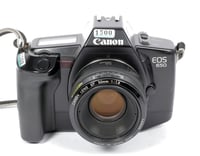 Image 2 of Share Canon EOS 650 35mm SLR Film Camera with 50mm F1.8 EF prime lens TESTED #1500