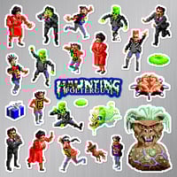 Image 2 of Haunting Starring Polterguy Sticker/Magnet Sets (24 Pieces)