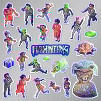 Image 4 of Haunting Starring Polterguy Sticker/Magnet Sets (24 Pieces)